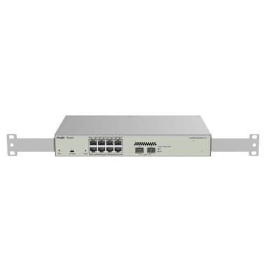 10 prievadų komutatorius Ruijie RG-NBS3100-8GT2SFP-P-V2 (Valdomas, Layer 2, 8 x PoE+)