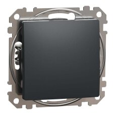 1 klavišo jungiklis Schneider Electric Sedna Design SDD114101 (antracitas)
