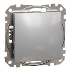 1 klavišo jungiklis Schneider Sedna Design SDD113111 (aliuminis)