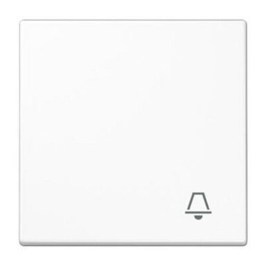 1 kl. apdaila su skambučio simboliu LS990 JUNG LS990KWW (balta)