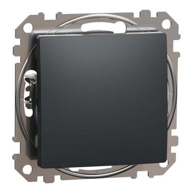 1 klavišo kryžminis perjungiklis Schneider Electric Sedna Design SDD114107 (antracitas) 1 klavišo kryžminis perjungiklis Schneider Electric Sedna Design SDD114107 (antracitas)