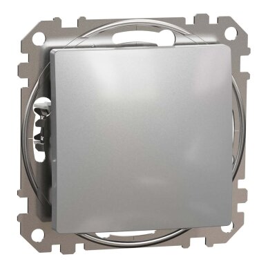 1 klavišo perjungiklis Schneider Electric Sedna Design SDD113106 (aliuminis) 1 klavišo perjungiklis Schneider Electric Sedna Design SDD113106 (aliuminis)
