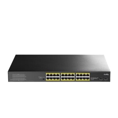 24 prievadų komutatorius CUDY GS1028PS2