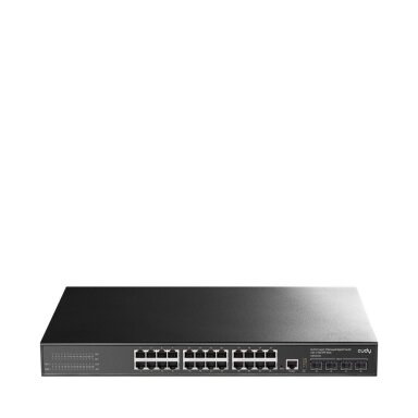 24 prievadų valdomas komutatorius CUDY GS5024S4