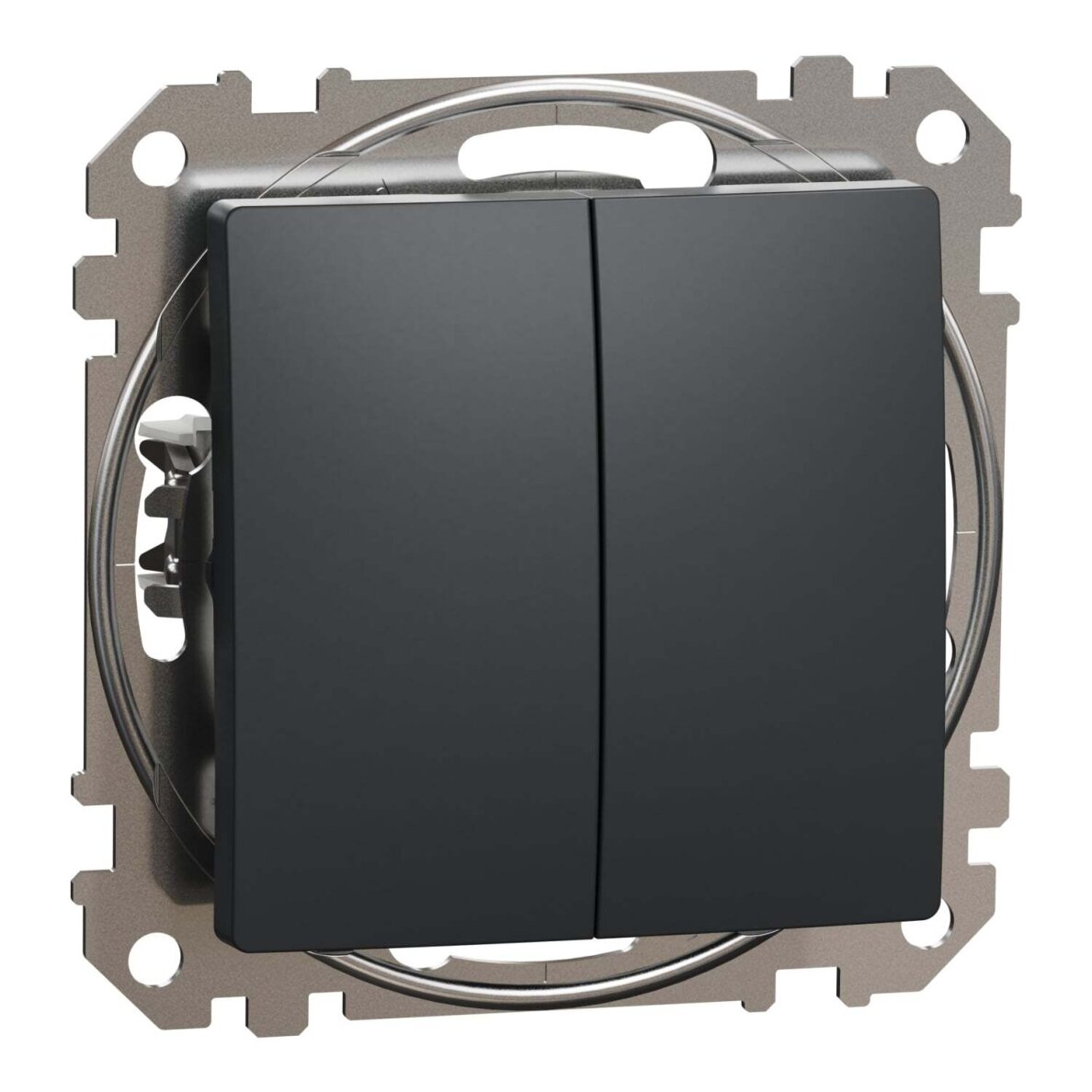 2 klavišų jungiklis Schneider Electric Sedna Design SDD114105 (antracitas) 2 klavišų jungiklis Schneider Electric Sedna Design SDD114105 (antracitas)