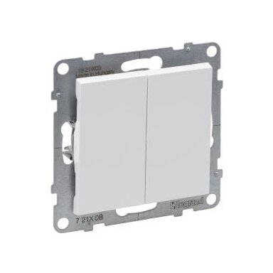 2 kl. baltas perjungiklis Suno Legrand 721108