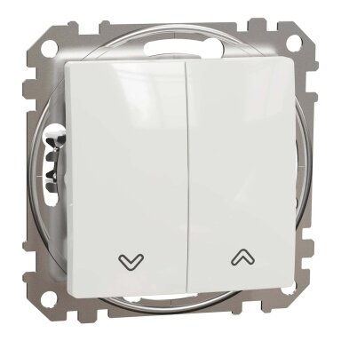 2 klavišų žaliuzių jungiklis Schneider Electric Sedna Design SDD111104 (baltas)