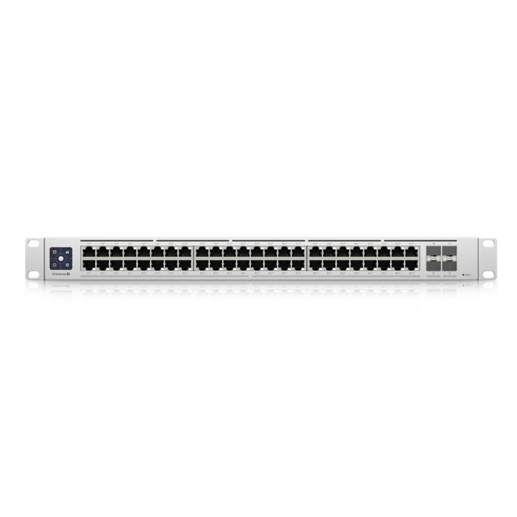 48 prievadų komutatorius Ubiquiti Unifi USW-Enterprise-48-PoE (Valdomas) 48 prievadų komutatorius Ubiquiti Unifi USW-Enterprise-48-PoE (Valdomas)