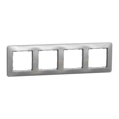 4 vietų rėmelis Schneider Electric Sedna Design SDD313804 (aliuminis)