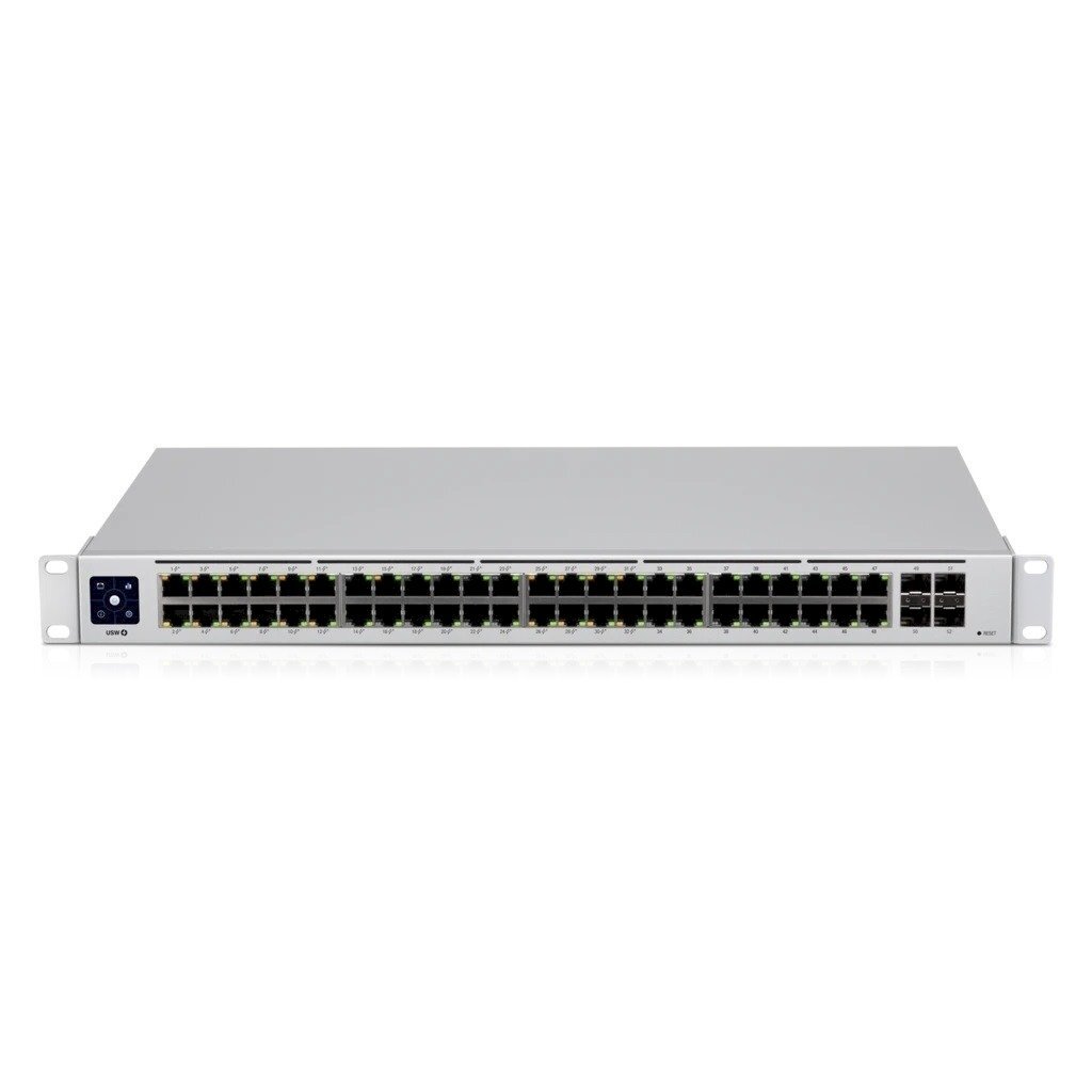 52 prievadų, 48 Gigabit komutatorius Ubiquiti Unifi USW-48 52 prievadų, 48 Gigabit komutatorius Ubiquiti Unifi USW-48