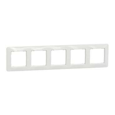 5 vietų rėmelis Schneider Electric Sedna Design SDD311805 (baltas)