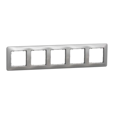 5 vietų rėmelis Schneider Electric Sedna Design SDD313805 (aliuminis)