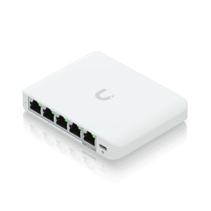 5 prievadų komutatorius Ubiquiti UniFi USW-Flex-2.5G-5-EU 5 prievadų komutatorius Ubiquiti UniFi USW-Flex-2.5G-5-EU