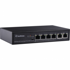 6-Port 10/100 Mbps Unmanaged PoE Switch with 4-Port PoE