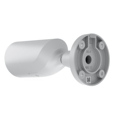 8 Megapikselių raiškos AJAX lauko/vidaus IP cilindrinė kamera BulletCam, F2.8 objektyvas, balta, MicroSD, AI analitika, IR iki 35 metrų