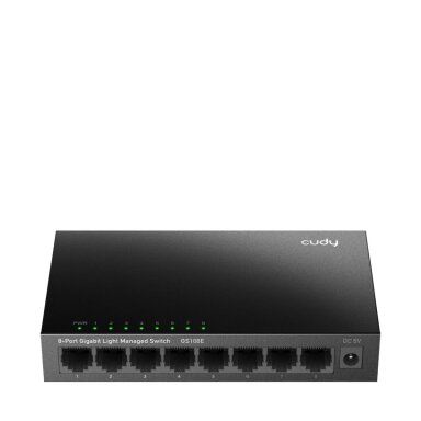 8 prievadų komutatorius CUDY GS108E