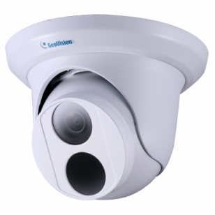 8MP H.265 Low Lux WDR Pro IR Eyeball IP Dome