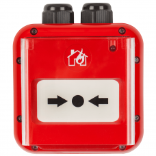 Adresinis rankinis pavojaus mygtukas su izoliatoriumi skirtas lauko sąlygoms TELETEK SensoIRIS MCP 150 IP67