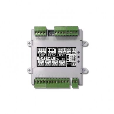 Adresinis relinis modulis Enea EM344R (4x I/O) Adresinis relinis modulis Enea EM344R (4x I/O)