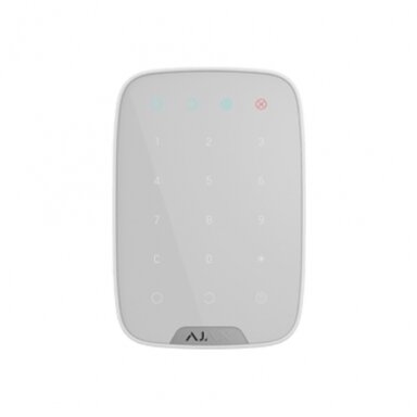 Ajax KeyPad belaidė valdymo klaviatūra (balta)