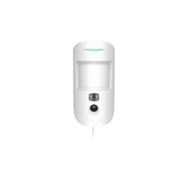AJAX MotionCam Fibra Baltas IR judesio detektorius su kamera
