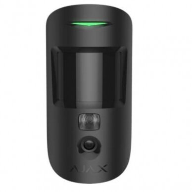 Ajax MotionCam PhOD judesio detektorius su fotokamera (juodas)