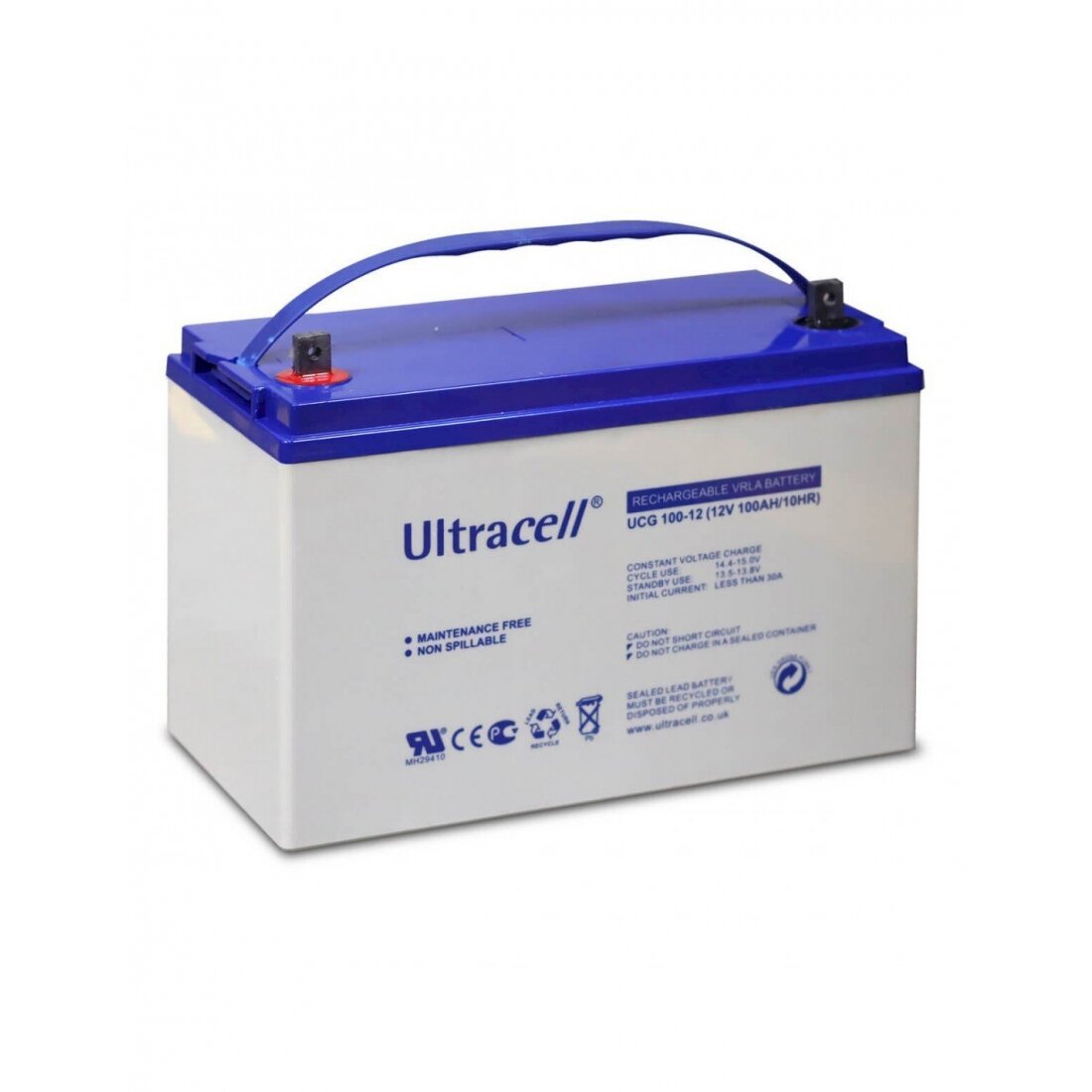Akumuliatorius Ultracell UCG100-12 (100Ah, 12V) Akumuliatorius Ultracell UCG100-12 (100Ah, 12V)