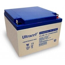 Akumuliatorius Ultracell UL26-12 (26 Ah, 12V)