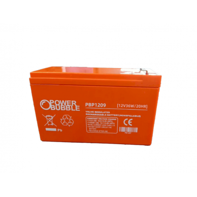 Akumuliatorius Power Bubble Premium PBP1209 (9Ah, 12V) Akumuliatorius Power Bubble Premium PBP1209 (9Ah, 12V)