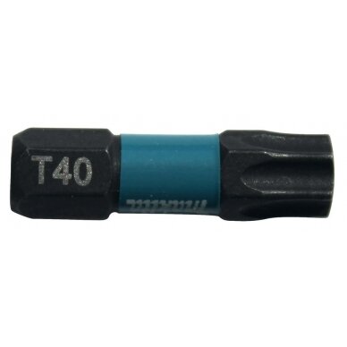 Atsuktuvo antgalis T40 Makita B-63703 (25mm, 2 vnt) Atsuktuvo antgalis T40 Makita B-63703 (25mm, 2 vnt)