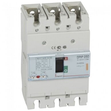 Automatinis jungiklis DPX3 250TM Legrand 420208 (200A, 3P, 25kA) Automatinis jungiklis DPX3 250TM Legrand 420208 (200A, 3P, 25kA)