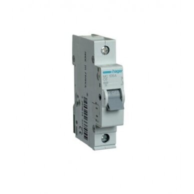 Automatinis jungiklis Hager MC103 (3A, 1P, 230V, 6kA) Automatinis jungiklis Hager MC103 (3A, 1P, 230V, 6kA)