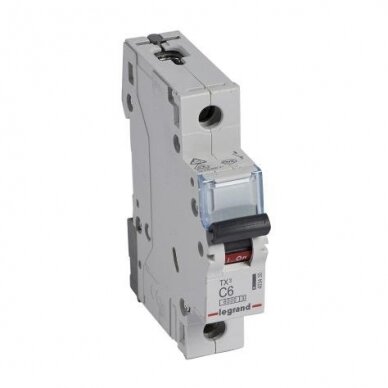 Automatinis jungiklis MCB RX3 Legrand 403430 (6A, 1P, 230V, 6kA) Automatinis jungiklis MCB RX3 Legrand 403430 (6A, 1P, 230V, 6kA)