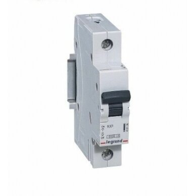 Automatinis jungiklis MCB RX3 Legrand 419204 (25A, 1P, 230V, 6kA) Automatinis jungiklis MCB RX3 Legrand 419204 (25A, 1P, 230V, 6kA)
