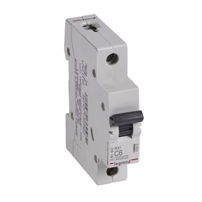 Automatinis jungiklis MCB RX3 Legrand 419199 (6A, 1P, 230V, 6kA) Automatinis jungiklis MCB RX3 Legrand 419199 (6A, 1P, 230V, 6kA)