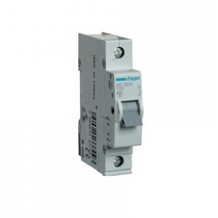 Automatinis jungiklis Hager MC125 (25A, 1P, 230V, 6kA) Automatinis jungiklis Hager MC125 (25A, 1P, 230V, 6kA)