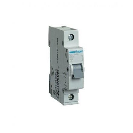 Automatinis jungiklis Hager MC150 (50A, 1P, 230V, 6kA) Automatinis jungiklis Hager MC150 (50A, 1P, 230V, 6kA)