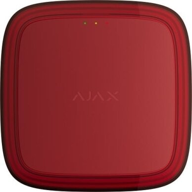 Bevielė blykstė Ajax EN54 FireProtect (VAD) 118607.277.RD1 (raudona) Bevielė blykstė Ajax EN54 FireProtect (VAD) 118607.277.RD1 (raudona)