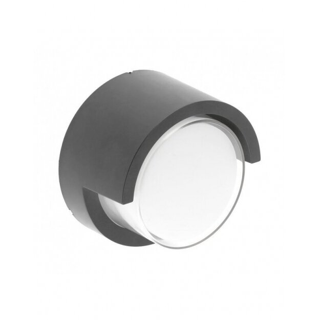 CANTI LED sieninis šviestuvas (baltas, 12W, 1000lm, IP65, 4000K) GTV LD-CANTI12WOK-40 CANTI LED sieninis šviestuvas (baltas, 12W, 1000lm, IP65, 4000K) GTV LD-CANTI12WOK-40