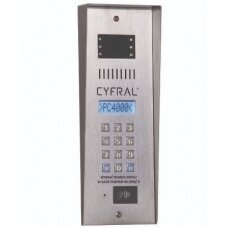 Cyfral PC-4000RVE Telefonspynė su kamera, RFID, 12VDC, CC-4000