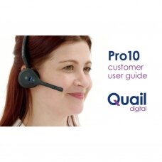 Darbuotojų pasikalbėjimo sistema Quail Digital Pro10