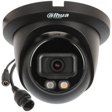Dahua Dome IPC-HDW2449TM-S-IL-0280B F2.8 (Baltas, 4MP, 95°, IR+LED 30m, IP67, IK10)