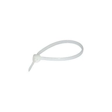 Dirželis kabeliams HAUPA 262506 (203x2.5mm, baltas, 100vnt)