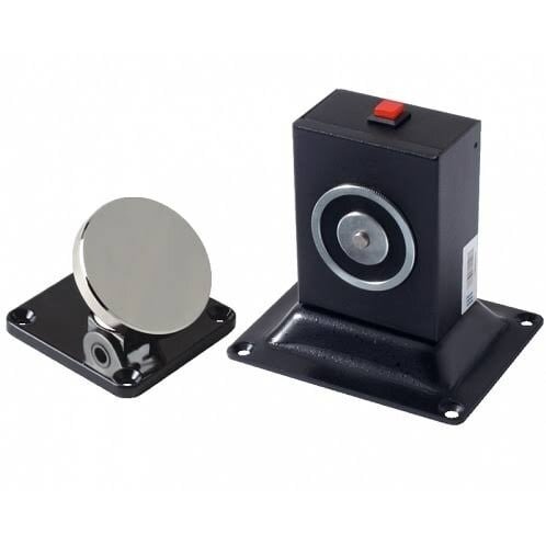 Durų laikymo elektromagnetas YD-605 (50 kg, 500N, 12/24V DC)
