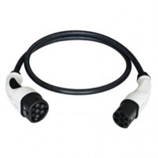 Elektromobilio įkrovimo kabelis Type 2 - Type 2, 32A, 7.2kW, 1-fazė, 5m