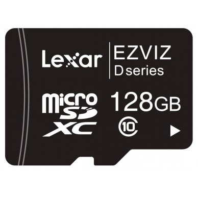 EZVIZ CS-CMT-CARDT128G-D mikro SD kortelė EZVIZ CS-CMT-CARDT128G-D mikro SD kortelė
