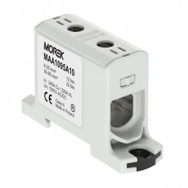 Gnybtas OTL95 1x6-95mm2 Morek MAA1095A10 (pilkas) Gnybtas OTL95 1x6-95mm2 Morek MAA1095A10 (pilkas)