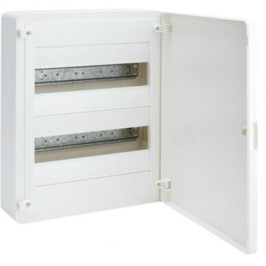 GOLF2 plastikinis virštinkinis skydelis VS212PD 2x12 mod. Hager (IP40) GOLF2 plastikinis virštinkinis skydelis VS212PD 2x12 mod. Hager (IP40)