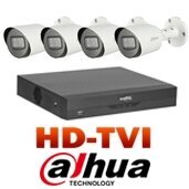 DAHUA HD-TVI Turbo vaizdo stebėjimo sistemos