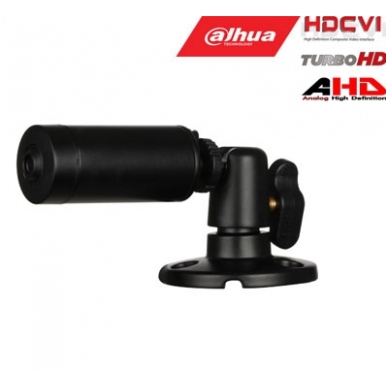 HD-CVI, TVI, AHD, CVBS kamera 2MP, pinholinis objektyvas 2.8mm.